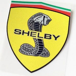 4.73"X3.94 Inch FORD MUSTANG SHELBY STICKER